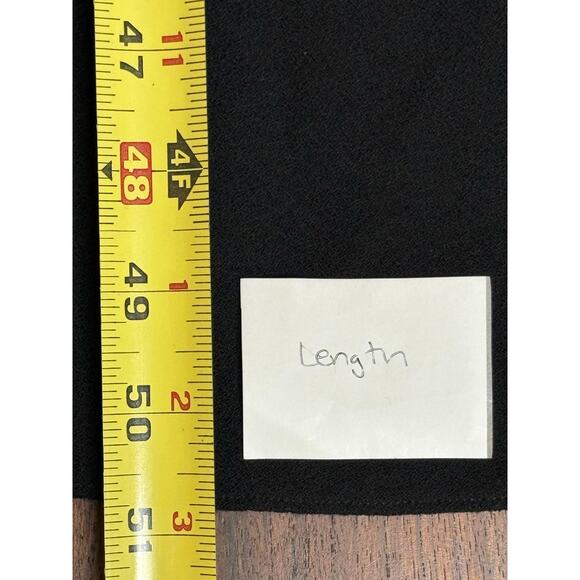 Billy Reid Black Sleeveless Crepe Nicholson Midi Dress Size 4 - Picture 8 of 8